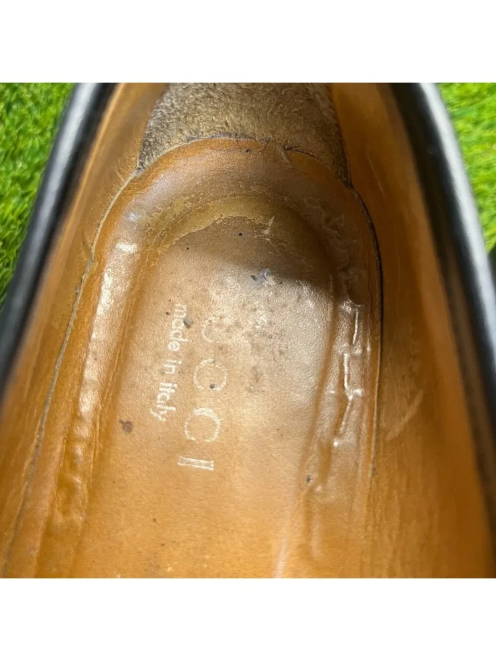 Gucci Horsebit Mens Size 9.5B Black Casual Classic Leather Slip On Loafers Shoes